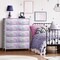 Sorbus Dresser with 10 Drawers - Storage Unit Organizer Chest for Clothes - Bedroom, Room, Nursery, & Closet - Steel Frame, Wood Top & Handles, and Easy Pull Fabric Bins